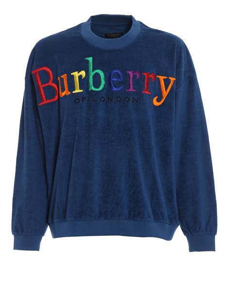 mens burberry sweatshirt|burberry burberrys towelling sweatshirt.